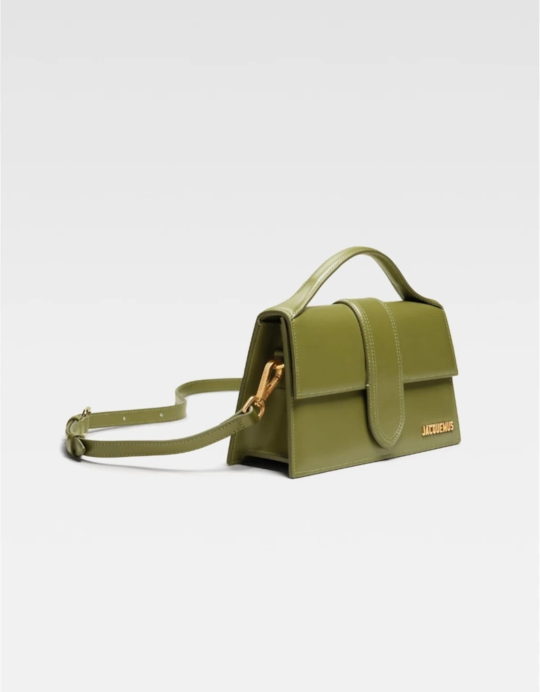 Le Grand Bambino Leather Shoulder Bag with Gold Hardware Women - Black