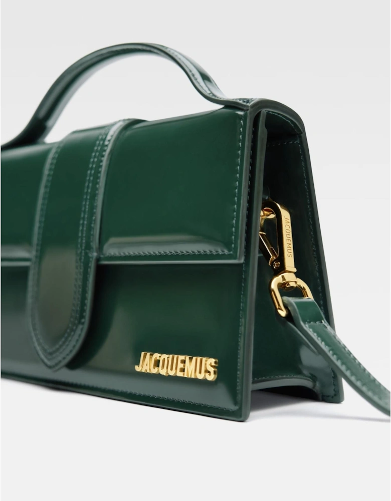 Leather Bag with Adjustable Shoulder Strap Women - Black Handbags