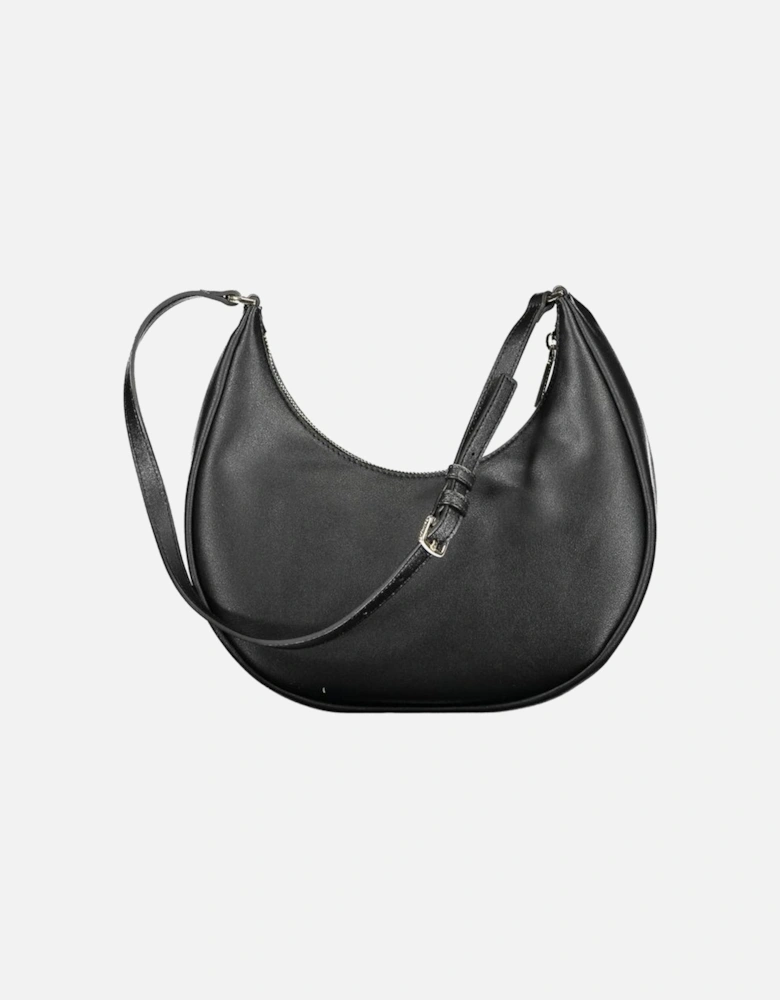 Sustainable Luxury Chic Handbag with Adjustable Handle Women - Black