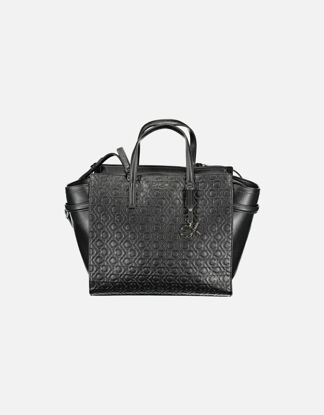 2 Handle Bag with Adjustable Strap Women - Black Handbags, 3 of 2