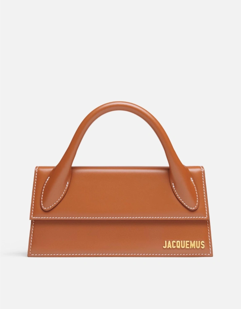 Textured Leather Bag with Gold Hardware Women - Pink Handbags