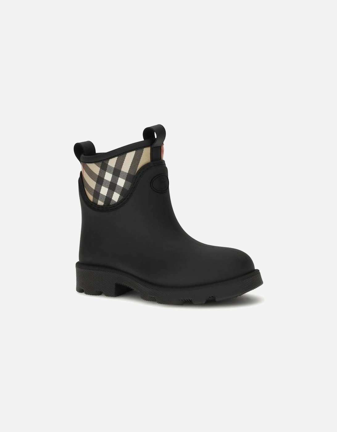 Marsh Stamp Rubber Ankle Boots Women - Black