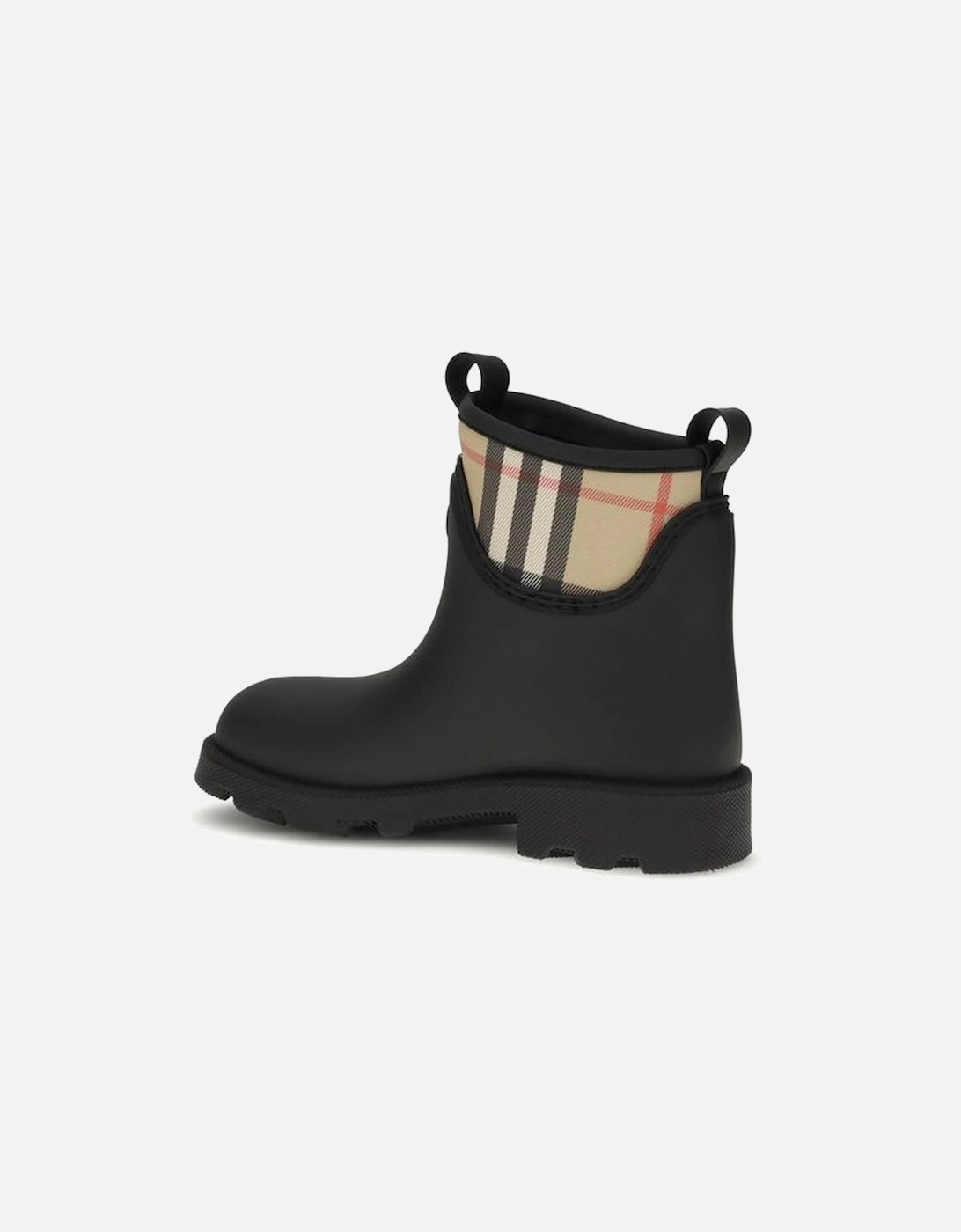 Marsh Stamp Rubber Ankle Boots Women - Black