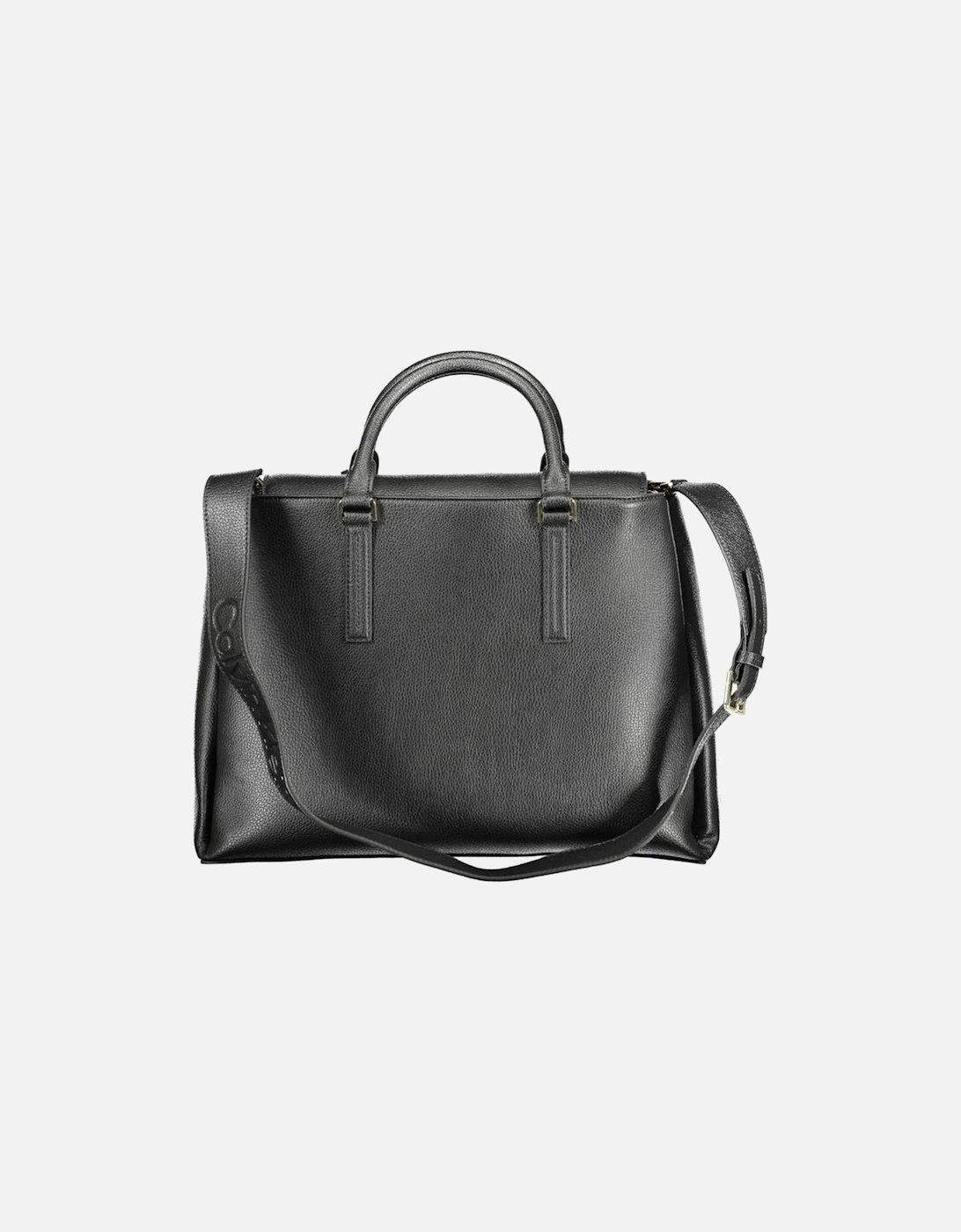 Eco-Chic Sophisticated Recycled Polyester Handbag Women - Black