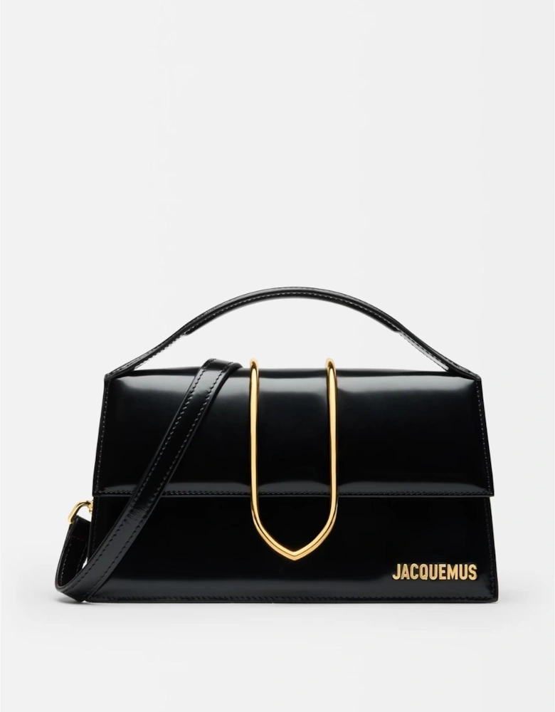 Le Grand Bambino Leather Bag with Gold Hardware Women - Black Handbags