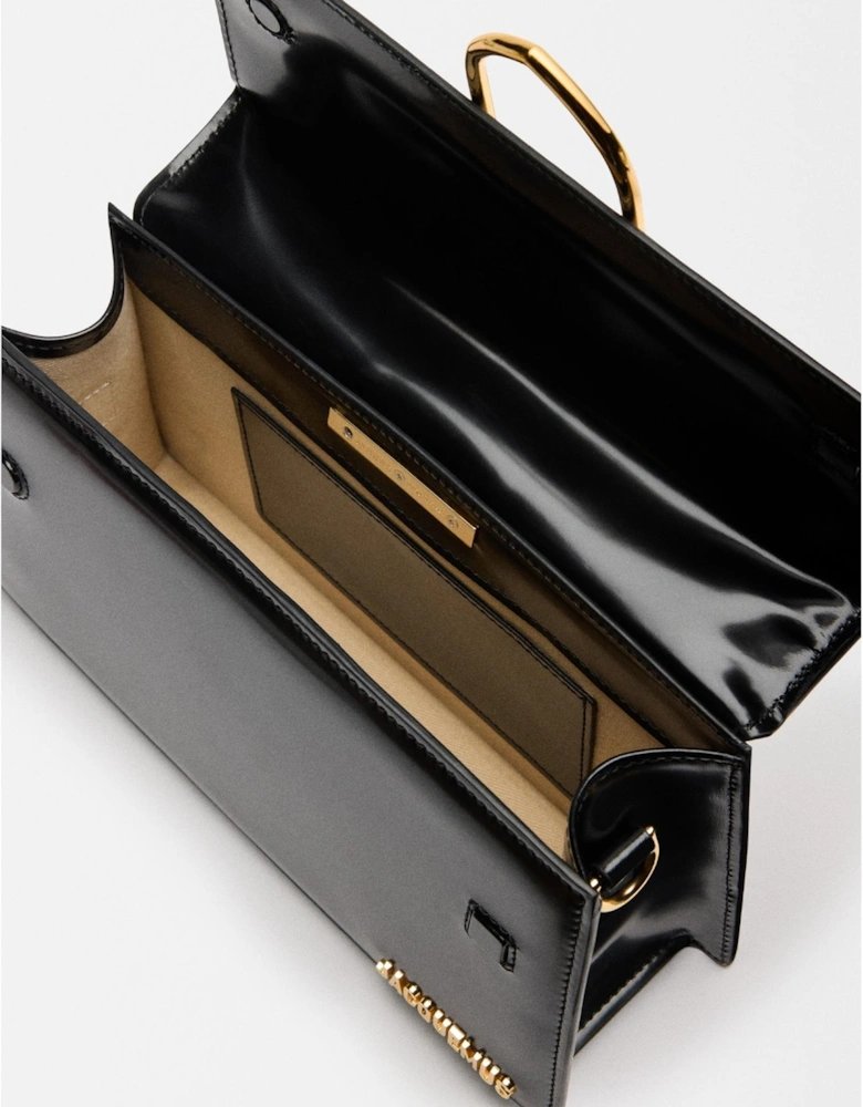 Le Grand Bambino Leather Bag with Gold Hardware Women - Black Handbags