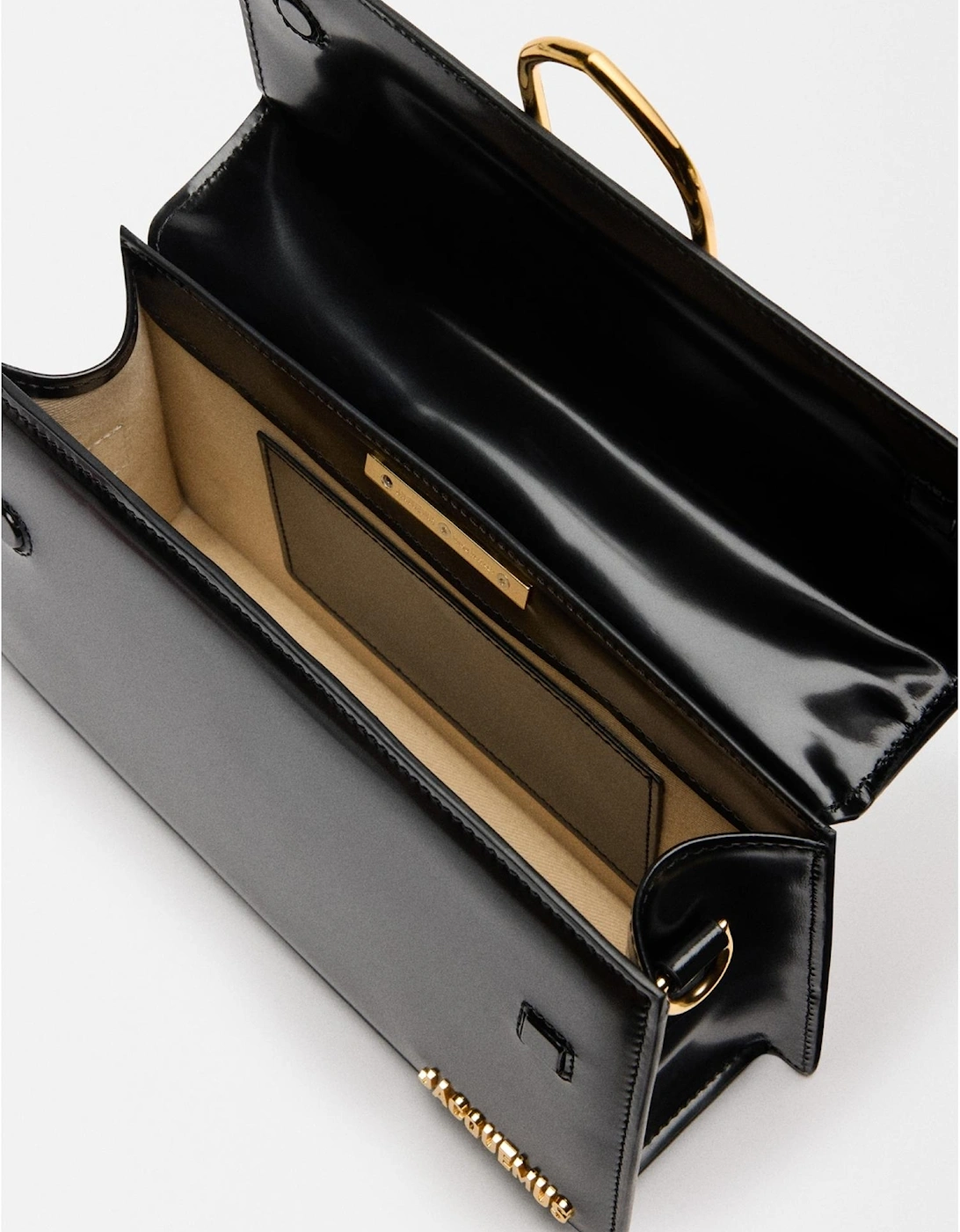 Le Grand Bambino Leather Bag with Gold Hardware Women - Black Handbags
