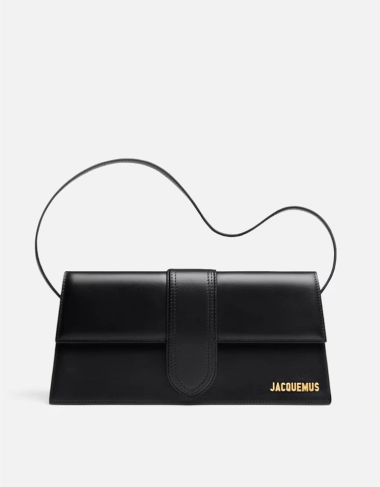 Leather Shoulder Bag with Gold Hardware Women - Pink Handbags
