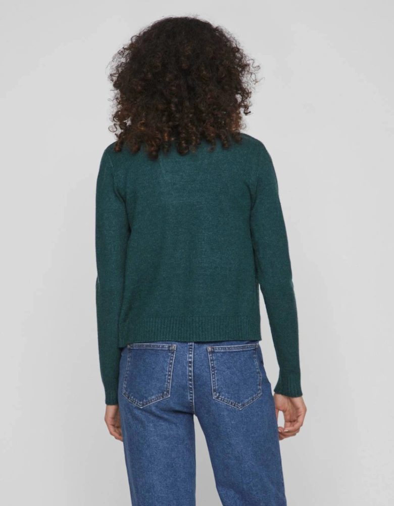 Ril Short Long Sleeve Knit Cardigan Ponderosa Pine/Dark Melange