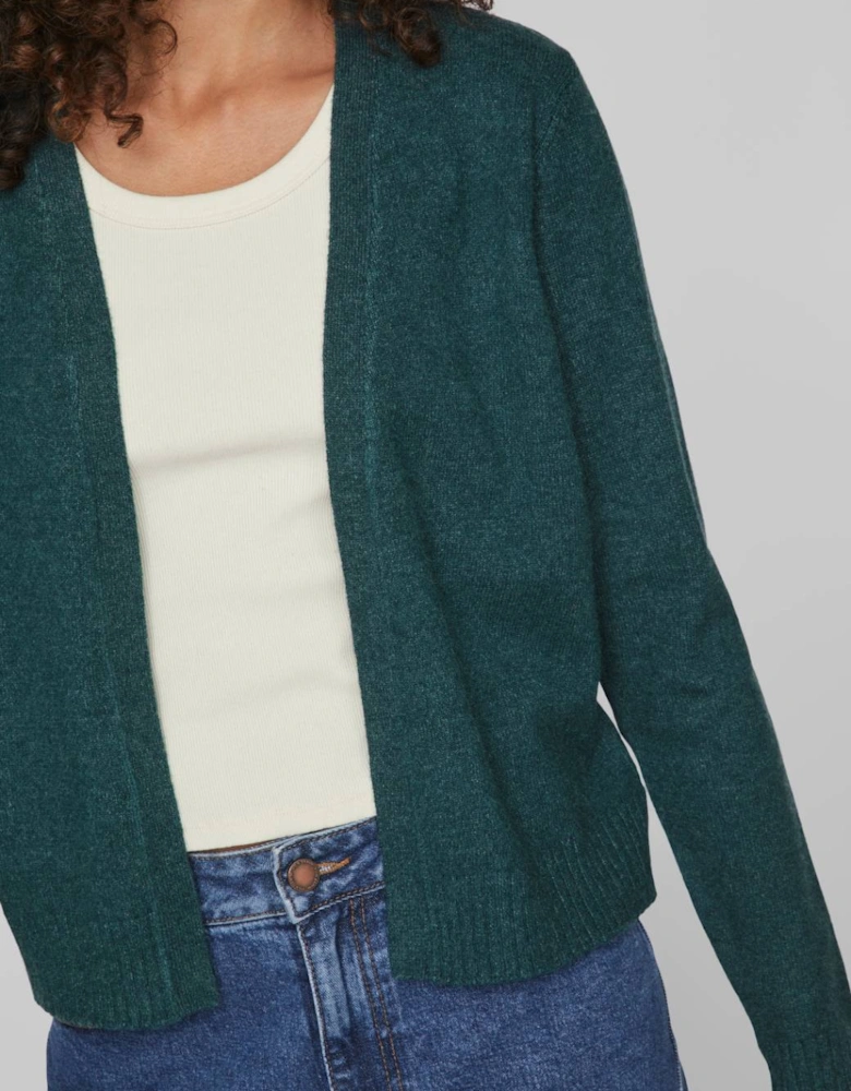 Ril Short Long Sleeve Knit Cardigan Ponderosa Pine/Dark Melange