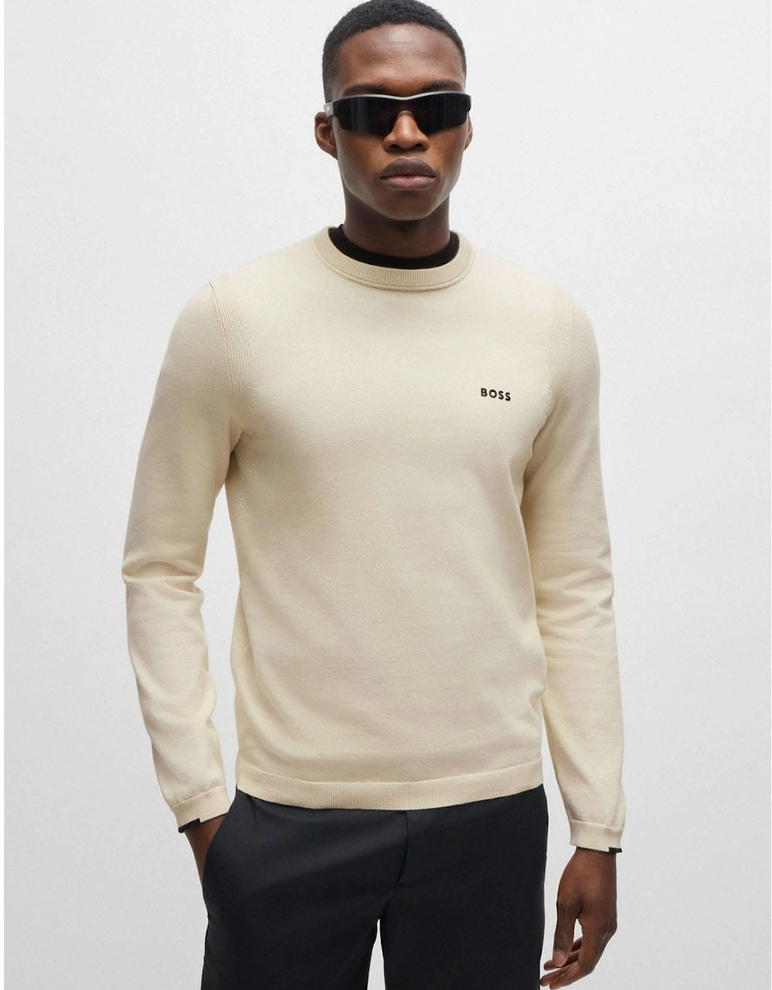 Logo Print Regular-Fit Sweatshirt
