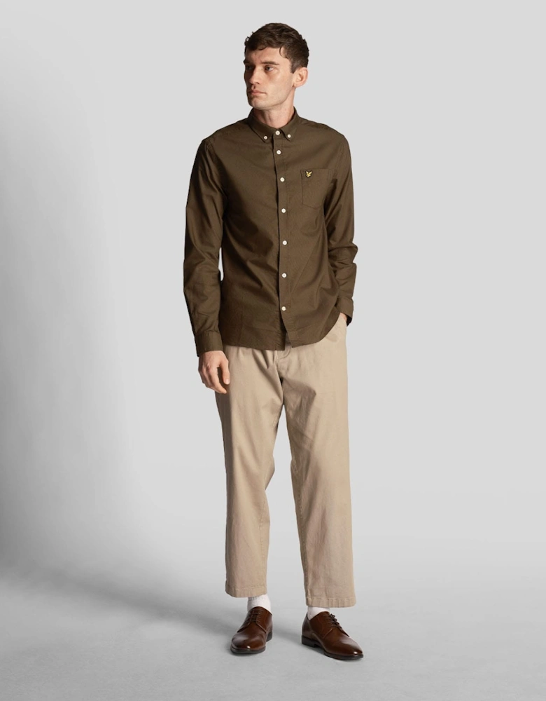 Regular Fit Light Weight Oxford Shirt