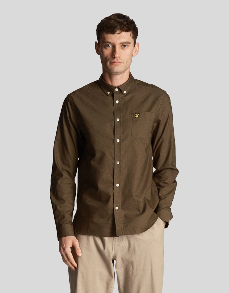 Regular Fit Light Weight Oxford Shirt
