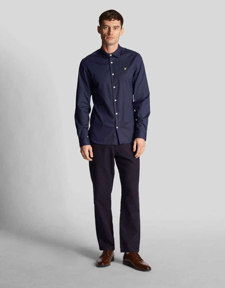 Slim Fit Poplin Shirt
