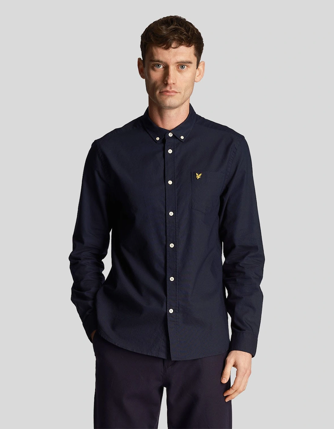 Regular Fit Light Weight Oxford Shirt, 6 of 5