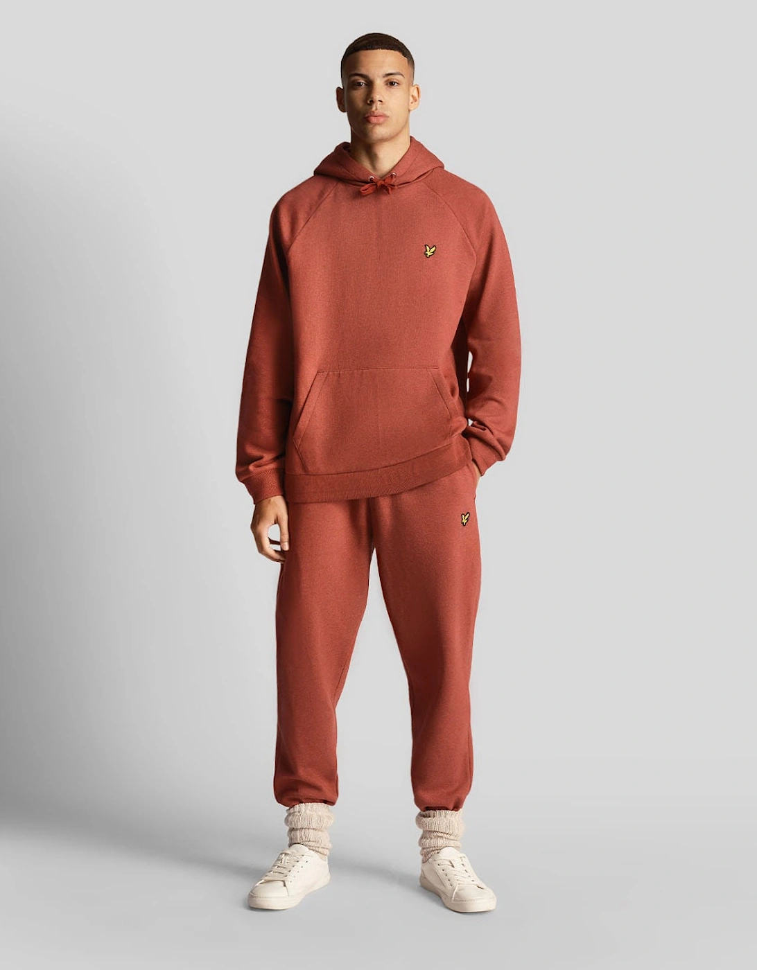 Lyle And Scott Men's Red Racked Joggers - : 32/30/31 S