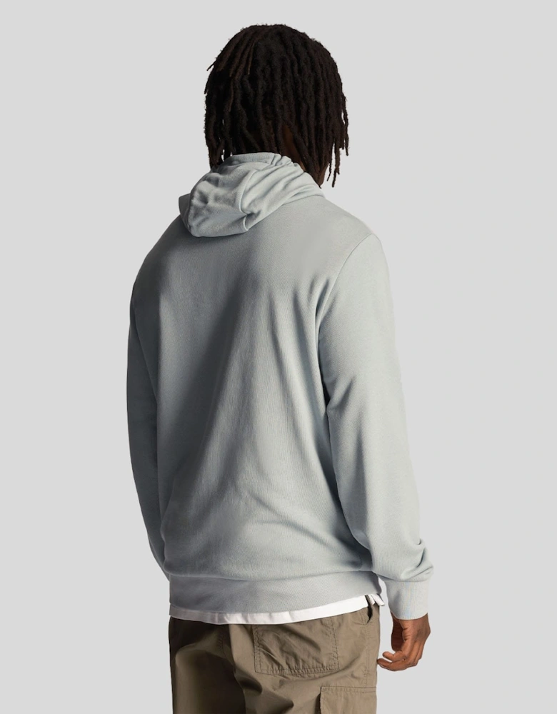 Loopback Embroidered Hoodie
