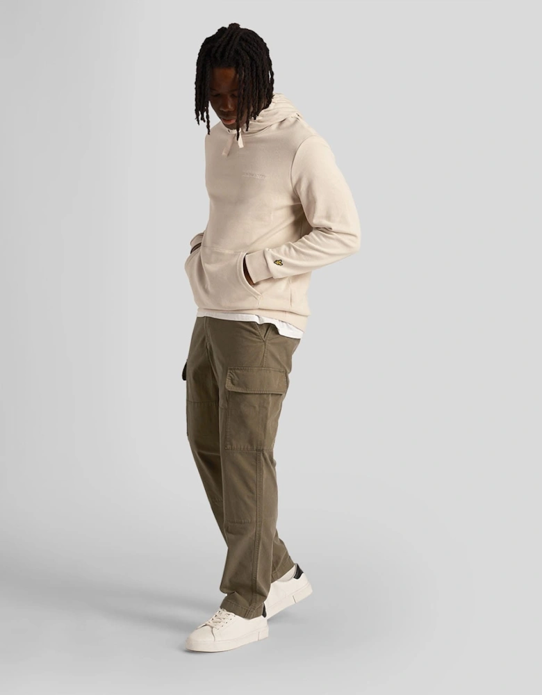 Loopback Embroidered Hoodie