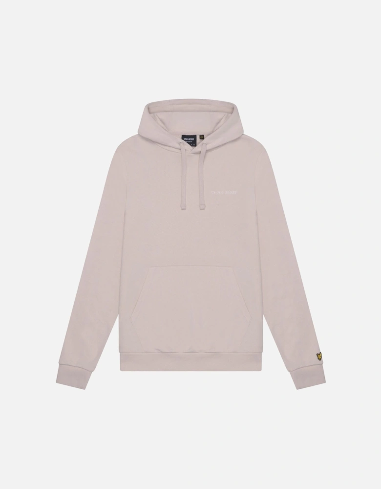 Loopback Embroidered Hoodie