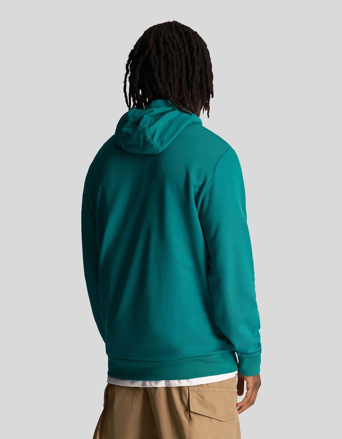 Loopback Embroidered Hoodie