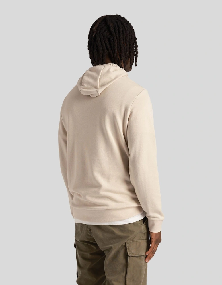 Loopback Embroidered Hoodie