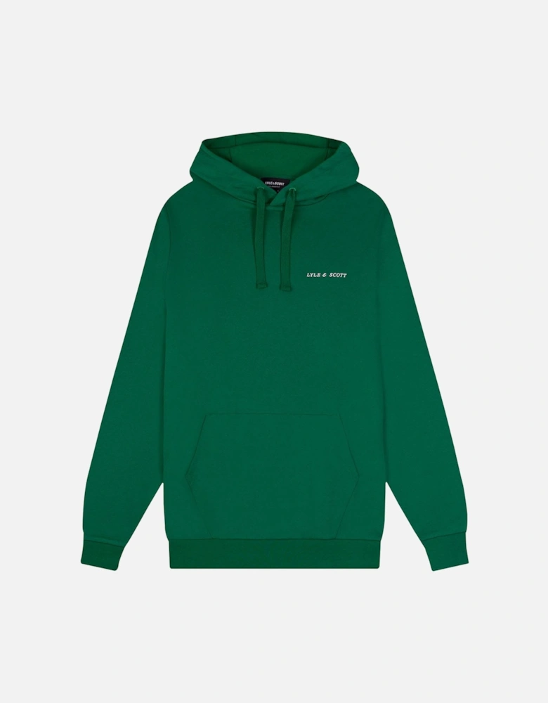 Loopback Embroidered Hoodie