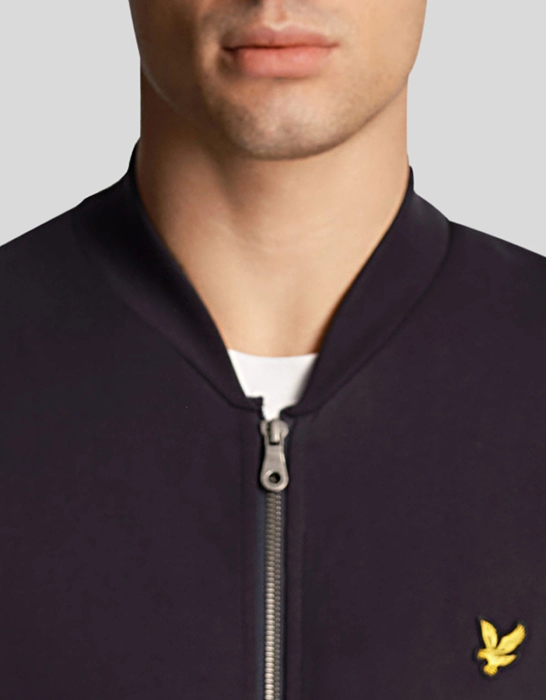 Loopback Jersey Bomber Jacket
