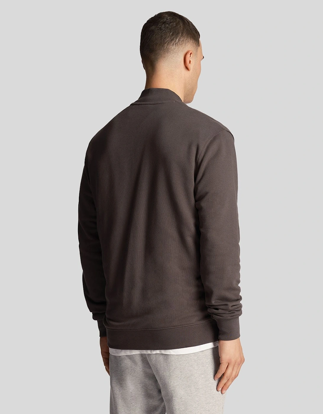 Loopback Jersey Bomber Jacket