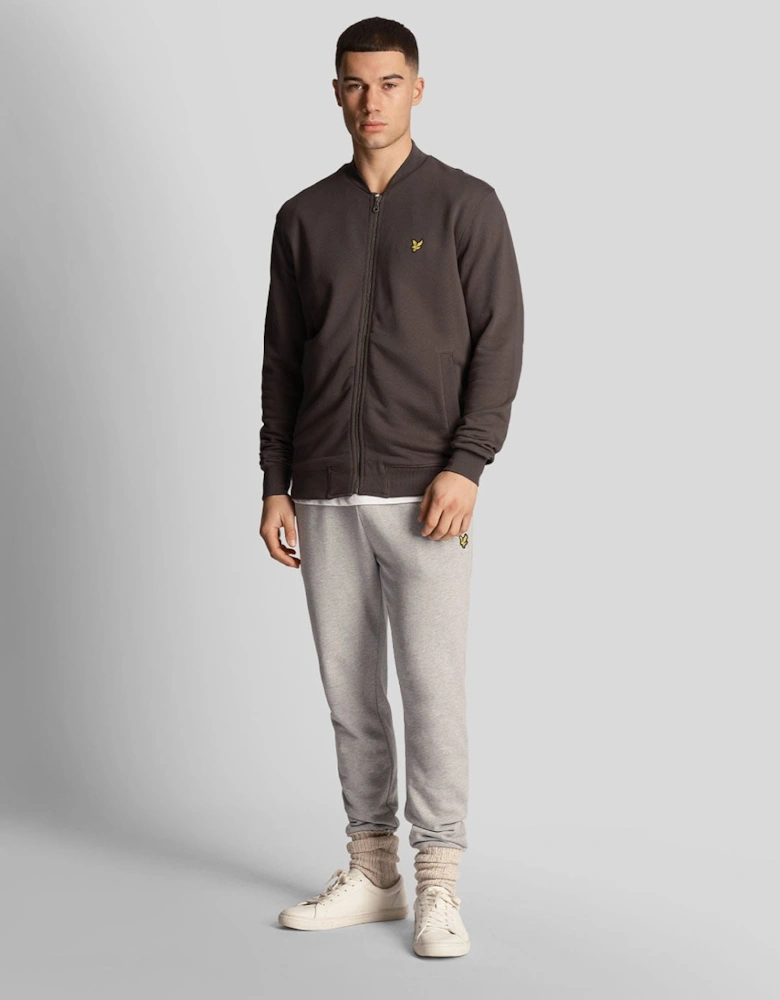 Loopback Jersey Bomber Jacket