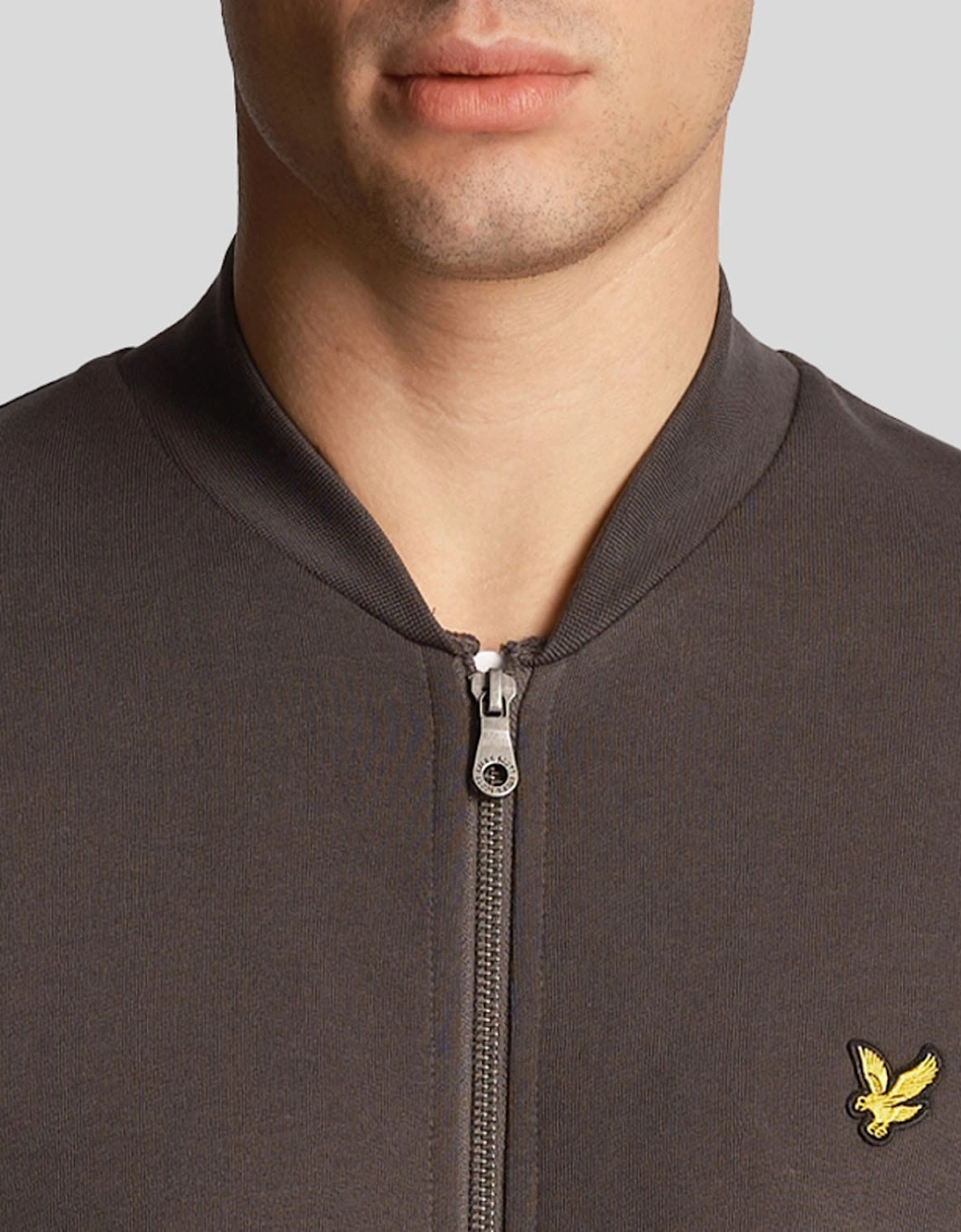 Loopback Jersey Bomber Jacket