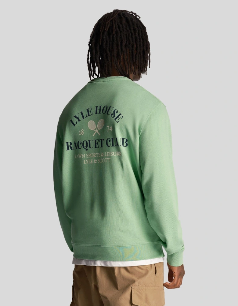 Racquet Club Graphic Sweatshirt