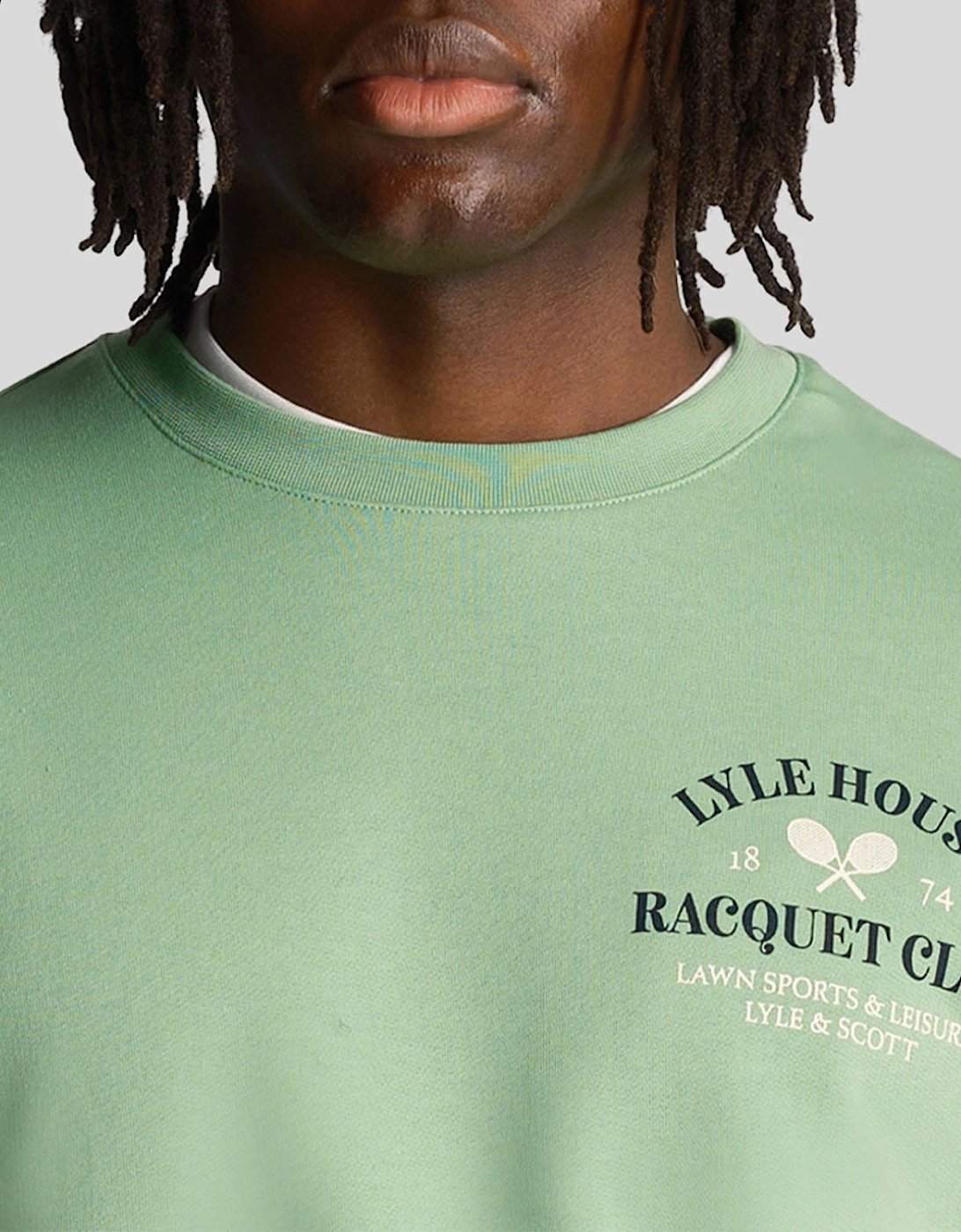 Racquet Club Graphic Sweatshirt
