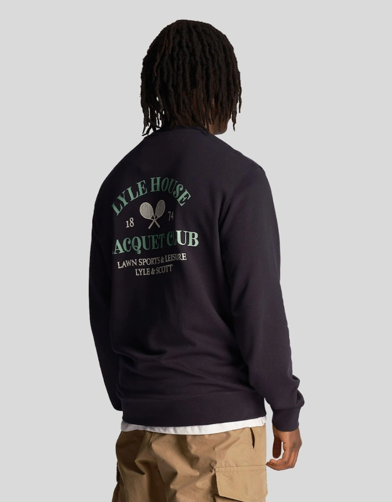 Racquet Club Graphic Sweatshirt