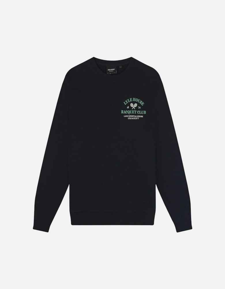 Racquet Club Graphic Sweatshirt