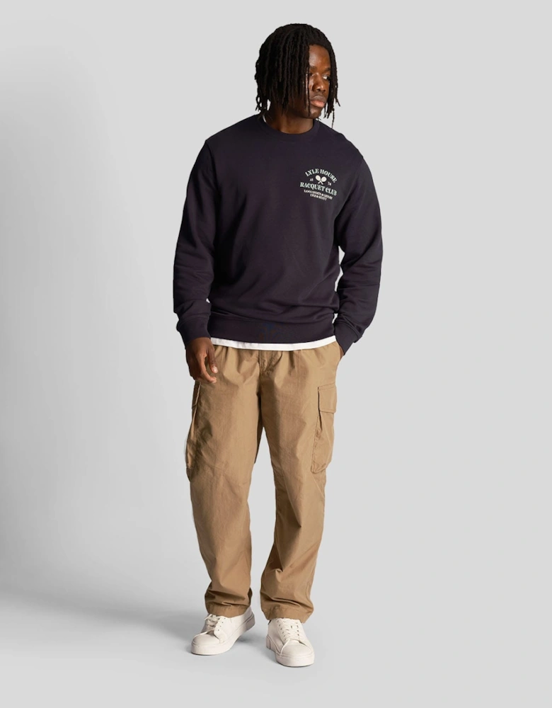 Racquet Club Graphic Sweatshirt