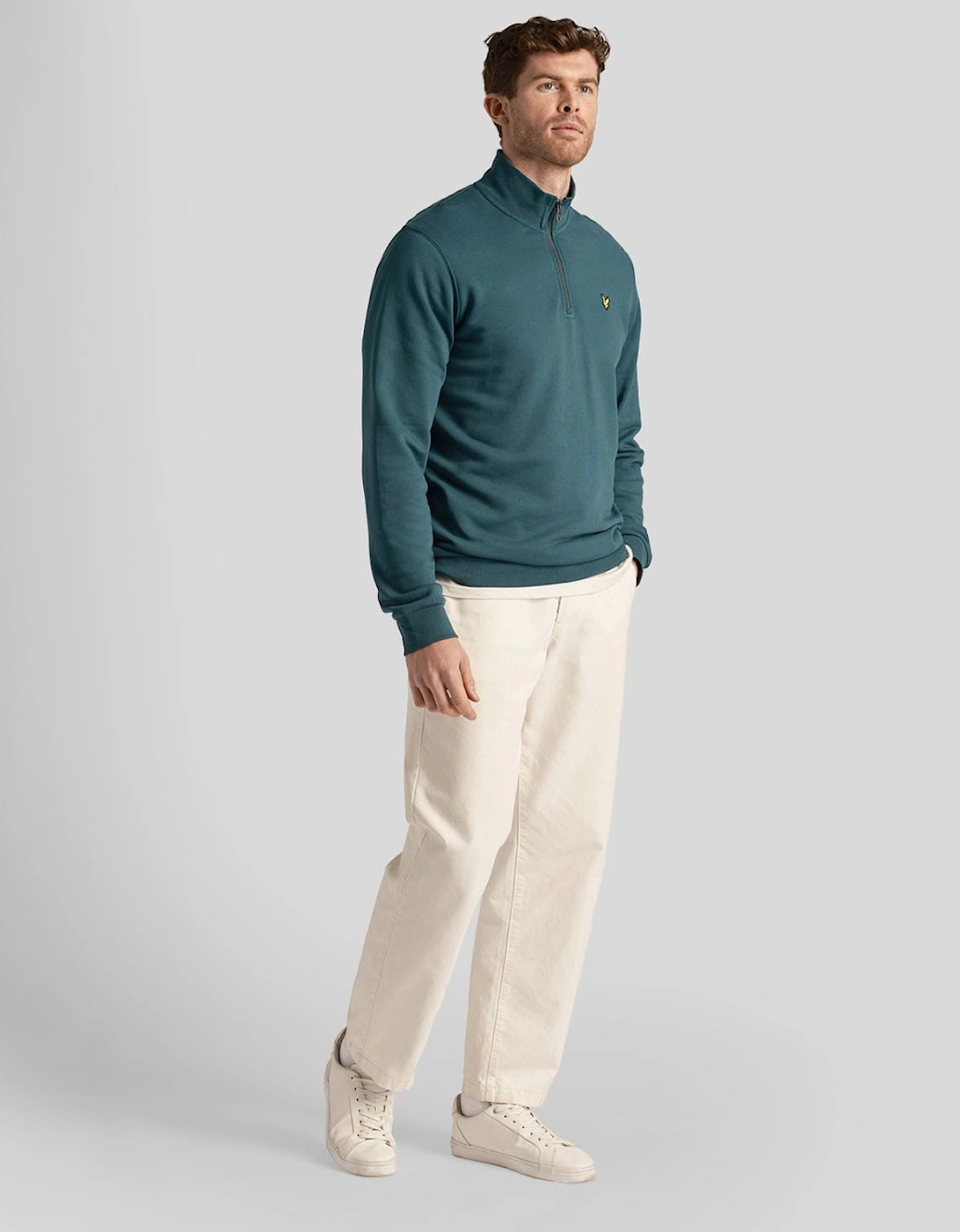 Loopback Quarter Zip Sweatshirt