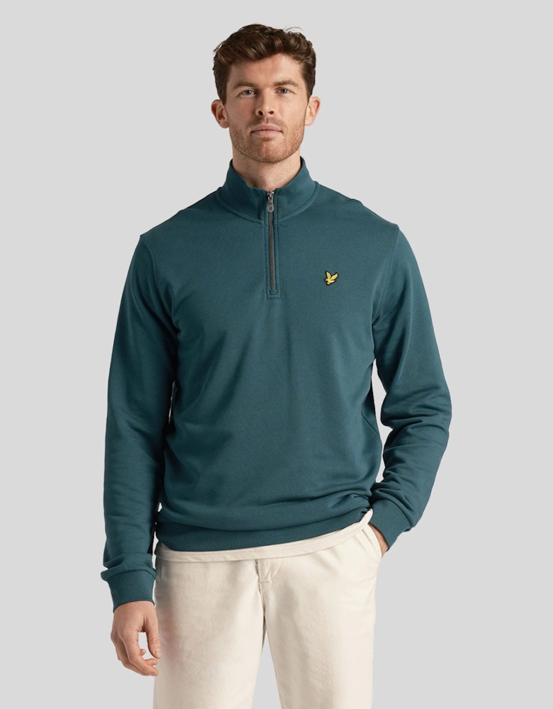 Loopback Quarter Zip Sweatshirt