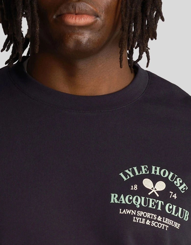 Racquet Club Graphic Sweatshirt