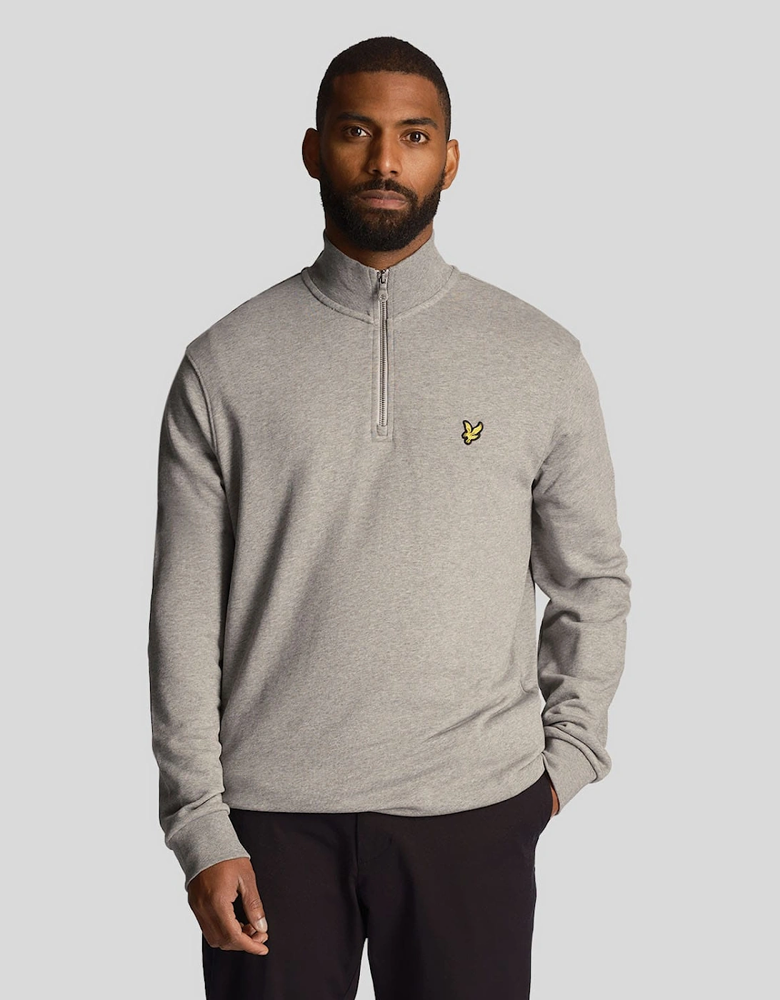 Loopback Quarter Zip Sweatshirt, 5 of 4