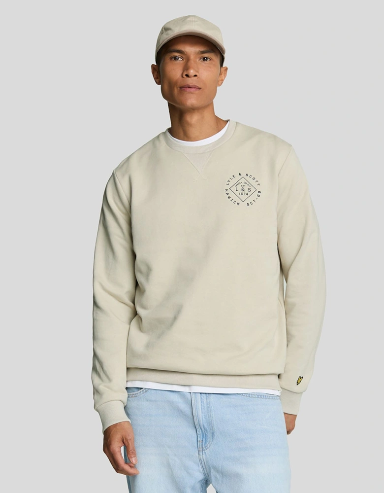Stamp Crewneck Sweatshirt