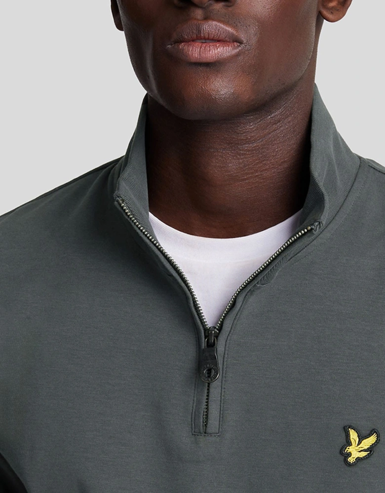 Interlock Quarter Zip Sweatshirt