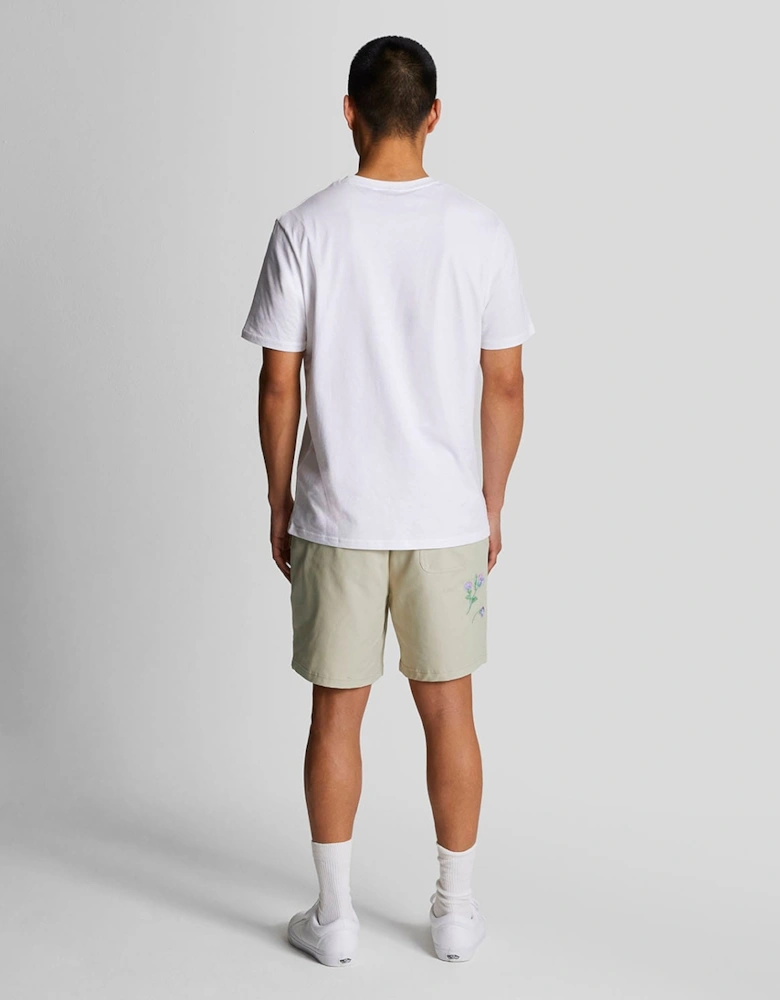 Thistle Club Embroidered Shorts