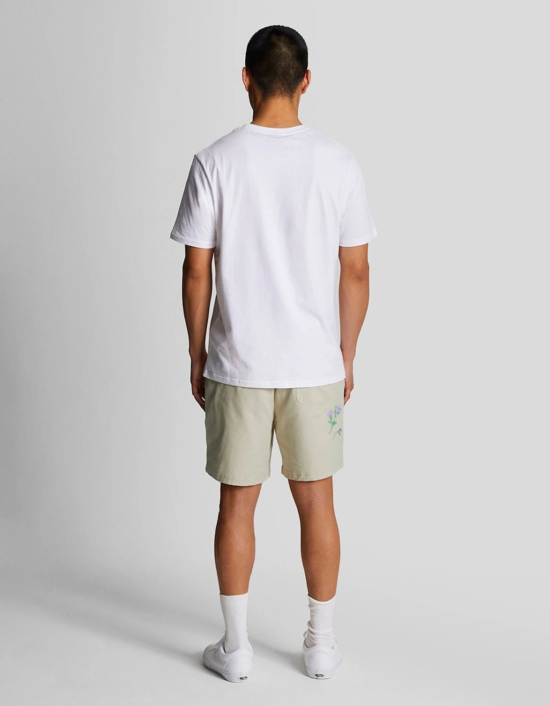 Thistle Club Embroidered Shorts