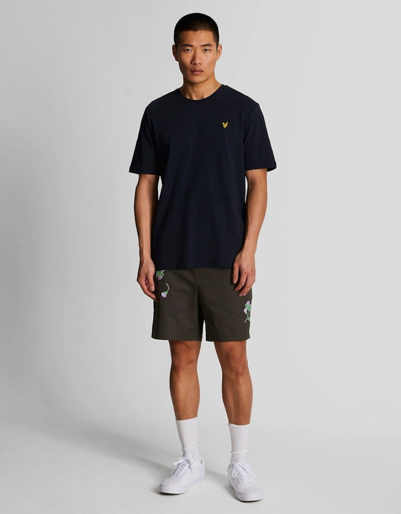 Thistle Club Embroidered Shorts