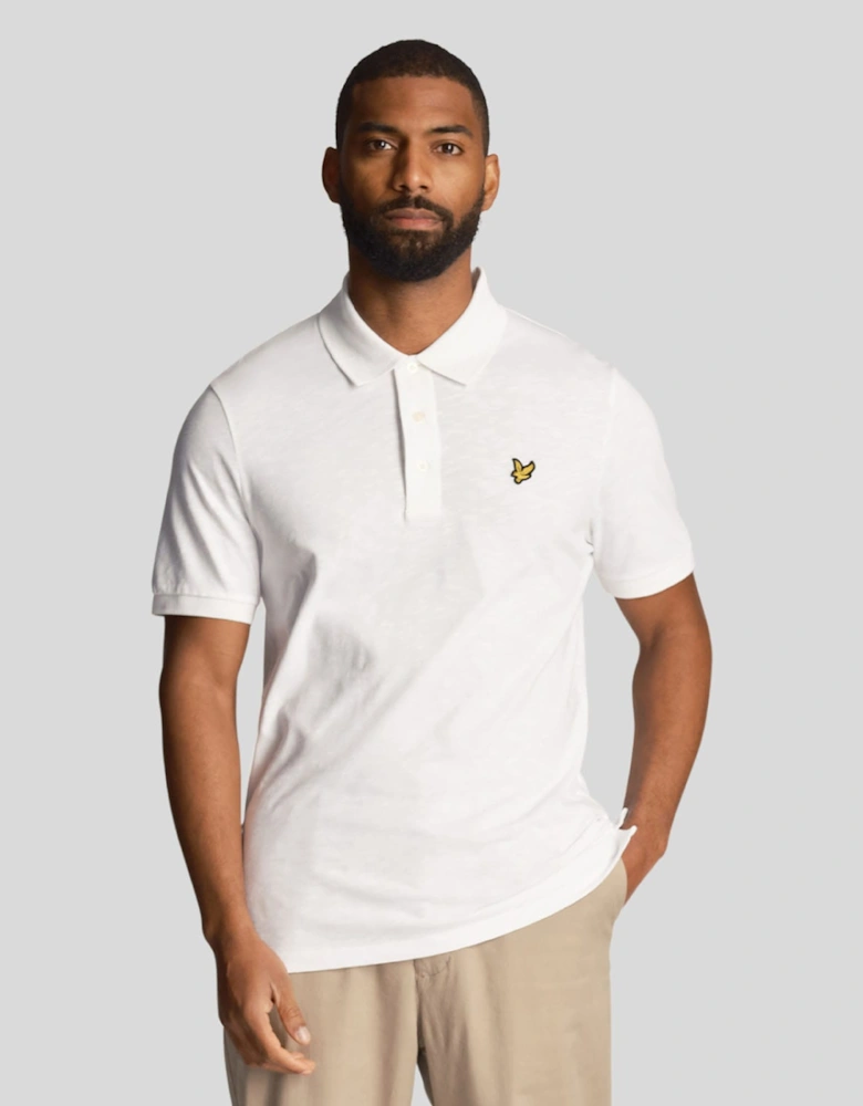 Slub Polo Shirt