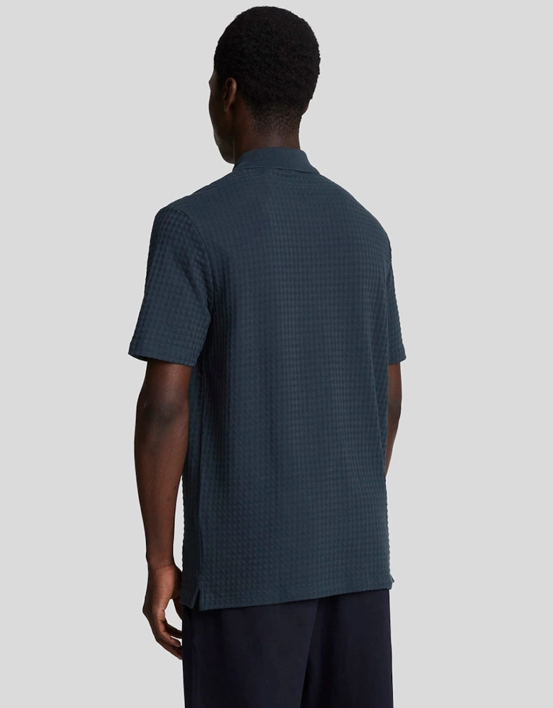Micro Argyle Polo Shirt