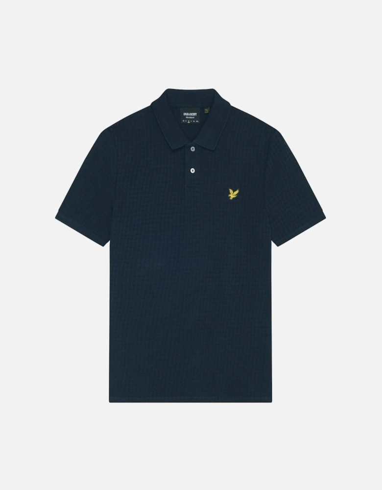 Micro Argyle Polo Shirt