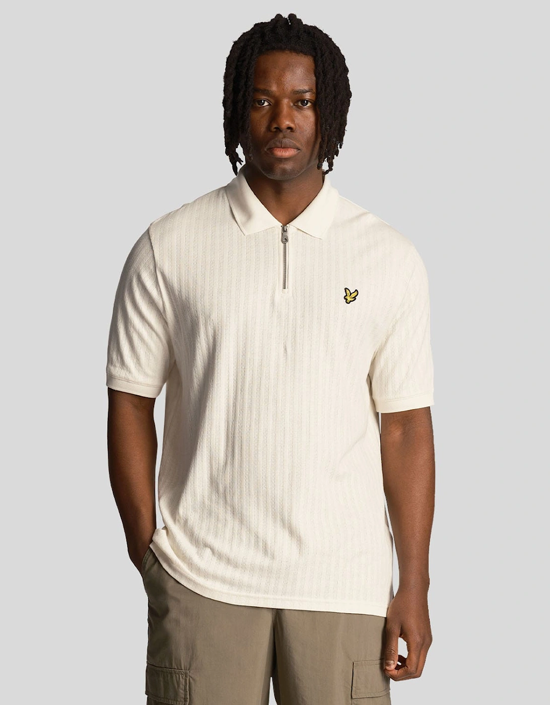 Textured Stripe Polo Shirt, 6 of 5