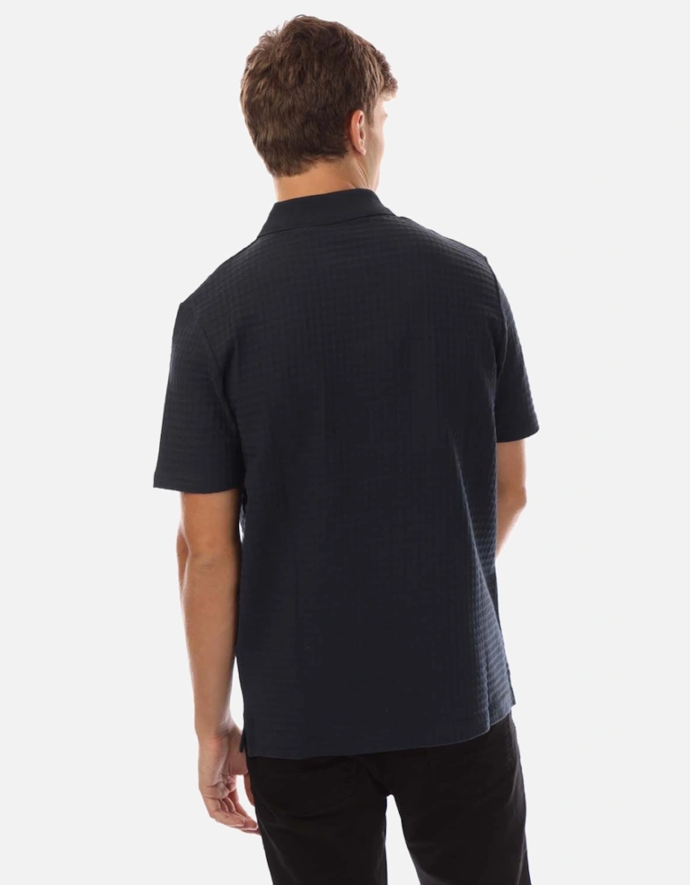 Micro Argyle Polo Shirt