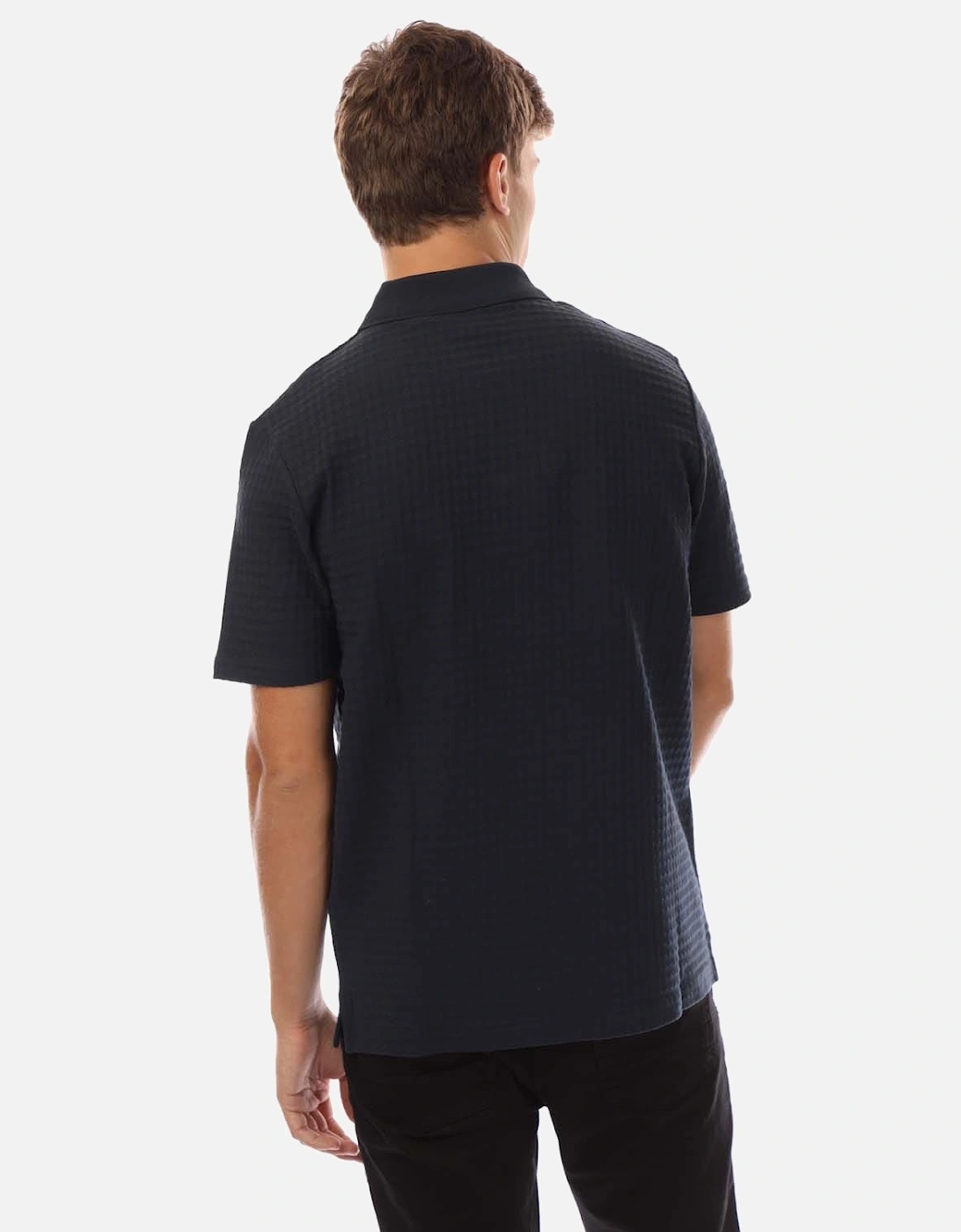 Micro Argyle Polo Shirt